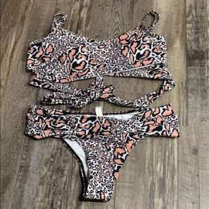 Wrap around shein bikini